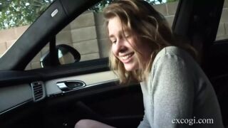 Amateur - Skinny Blonde Babe Fiona Sprouts 1st Anal Ever!