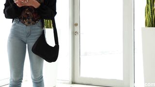 Enchanting eyes on this amateur, see what she is willing to do to make it