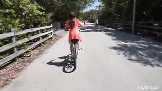 Skinny Natalia Nix Public Nudity & Masturbation