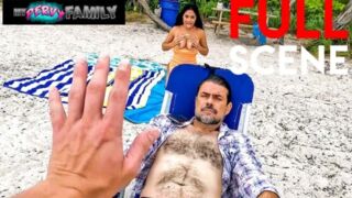 Woah My HOT AF Stacked Stepsis Just Fucked Me At The Beach, LOAD BLOWN - Serena Santos - Hot