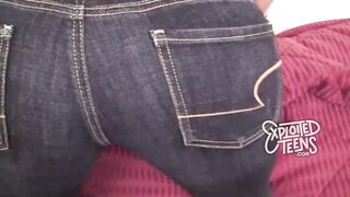 One of the CUTEST girls in porn sucks a fat 8 inch cock