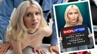 Emma Claims She Is Innocent But Quickly Confesses Her Crimes And Is Given The Cop Cock She Deserves