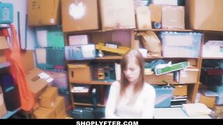 Sexy - Teen Strip Downs and Fucks – Loss Prevention Office