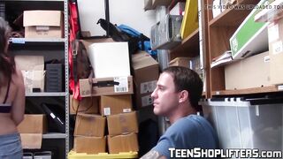 Young hottie Veronica Vega pussy banged for shoplifting