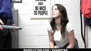 Suspected Shoplifter Charly Summer Gets Creampie As A Reward