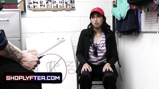 Shoplyfter - Lovely Babe Gets Caught Shoplifting And Taken For Cavity Search By The Security