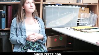 Shoplyfter - Shy Teen Patted Down & Fucked