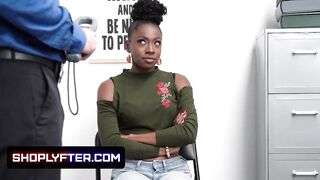 Small Tit Ebony Fucked By Mall Cop