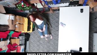 Shoplyfter - Red Headed Slut Offers Pussy For Stealing