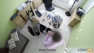 Amateur. Brilliant towheaded girl gets money after sex with..