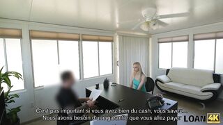 Amateur. Unemployed lassie cant pay rent but