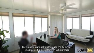 Amateur. Pretty blonde Allie gladly gives her sissy to loan a