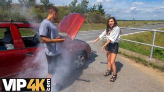 Amateur. George Uhl roughly fucked a young girl in the woods