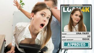 Amateur. Slutty teen Una Fairy knows she's a bad girl and got spanked by a loan manager
