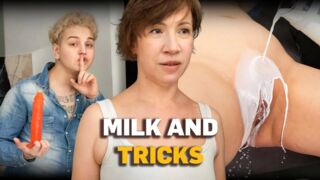 Amateur. Russian milf asked me to milk her pussy