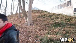 Amateur. Kawaii tourist Sakura sucks stranger's cock in front of her BF in public