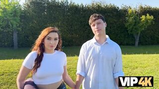 Amateur. Pond Cheating. Hot sex with Suzie Sparklez & Steve Q