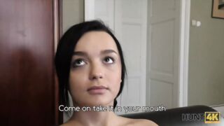 Poor guy has to watch girlfriend's awesome sex
