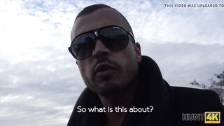 Angry boy watches slutty GF cheating on him with stranger