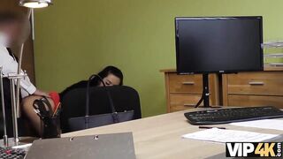 Amateur. Inga Devil never expected sex for cash with stranger