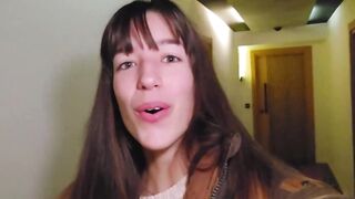 German amateur teen stepdaughter sucks stepdad's cock in the shower - Hot