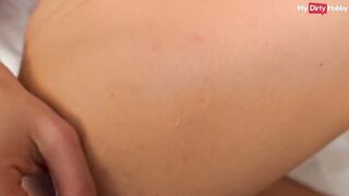 German babe Jenny Stella gets her pussy creampied & full of cum - Hot
