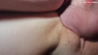 Santa babe Sweet MiaMay gets spitroasted in German amateur threesome - Hot
