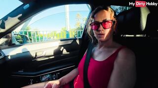 ANAL! Horny amateur LarissaX69 gets picked up & ass fucked by taxi driver - Hot