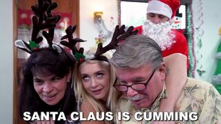 Hot - Blonde And Naughty Santa Christmas Special With Anastasia Knight