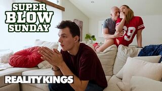 Hot Sex - It's So Hard For Lucy Doll To Stay Loyal To Her Bf When He’s Watching The Super Bowl