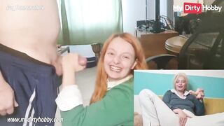 Hot - Redhead Iva Sonnenschein blowjob tutorial