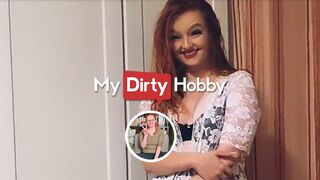 Hot - Redhead Beauty In Stockings Iva_Sonnenschein Gets Creampied After A Quickie