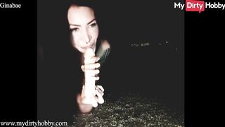 Hot - Tattooed Babe Ginabae Deepthroats Her Toy & Shows What She Can Do To A Real Cock