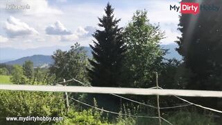 Hot - Outdoor stranger fuck with petite amateur