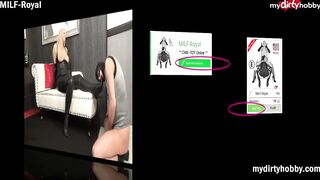 Hot - Step Mom Milf Royal teaches step son how to be a slave