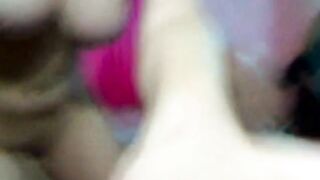 Amateur threesome on cam show