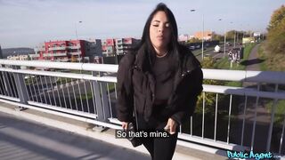Public Agent - Italian teacher didn't want it but let me creampie her