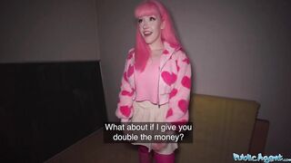 Public Agent I removed her Chastity Belt and creampied her wet pussy