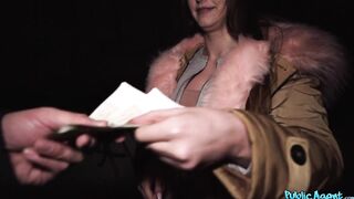 Public Agent FULL SCENE - Big tits BBW College Student first time fucking in public