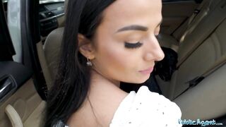 Public Agent Shes a sexy hitchhiker with great tits and ass with appetite for cock