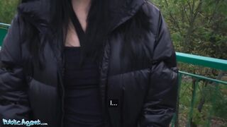 Public Agent Alyssa Bounty Basement Anal Fuck After Hitchhiking