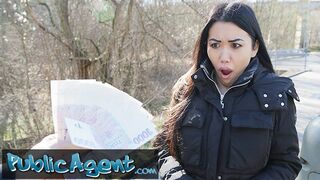 Public Agent Asian Alina Crystall fucked in abandoned building