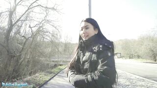 Public Agent Asian Alina Crystall fucked in abandoned building