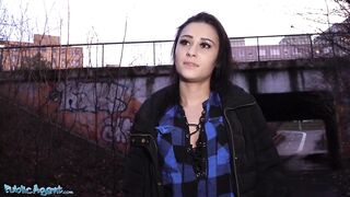 Public Agent Stranded babe Klaudia Diamond fucked hard for cash