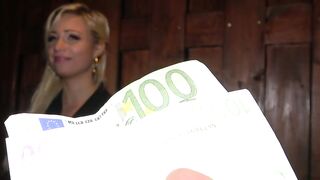 Public Agent Stunning German blonde babe paid to fuck