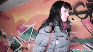Public Agent Street cash for suck and fuck on big thick dick