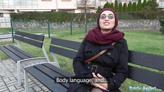 Public Agent Afghan beauty pays to fuck a big cock