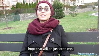 Public Agent Afghan beauty pays to fuck a big cock