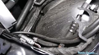Public Agent Coco Kiss Fix My Car and Fuck My Pussy