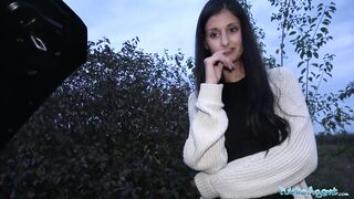Public Agent Coco Kiss Fix My Car and Fuck My Pussy